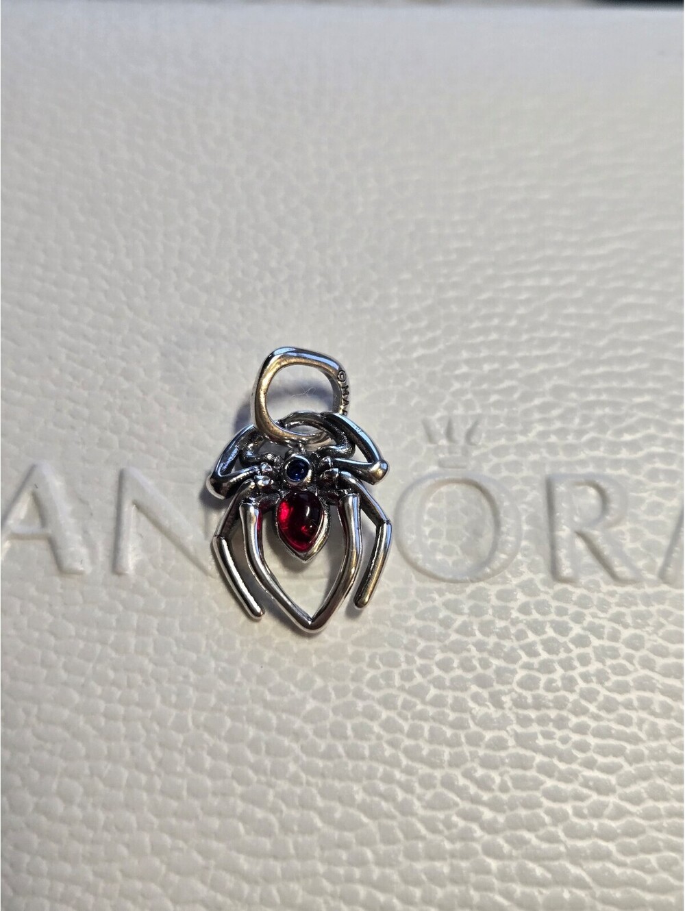 Pandora charm spider spiderman